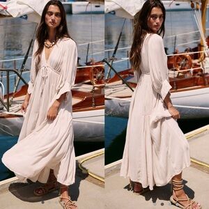annie maxi dress Annie | Black Satin Bardot Maxi Dress With Split Wrap Skirt